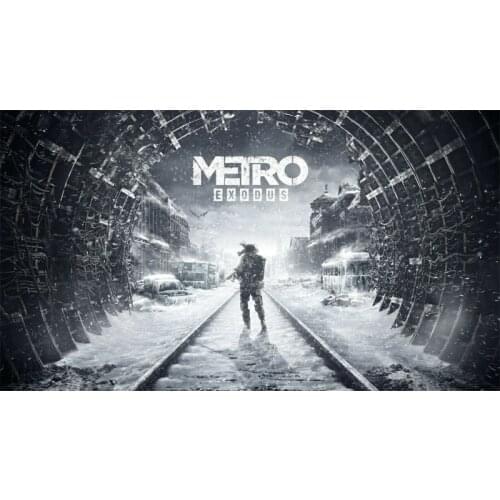 D0472 Metro Exodus Game Silk Fabric Poster Art Decor Indoor Painting Gift