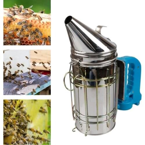 Beekeeping Electric Bee Smoker Smoke Bombs Beehive Conical Head American Product Tools For Beekeeper Supplies