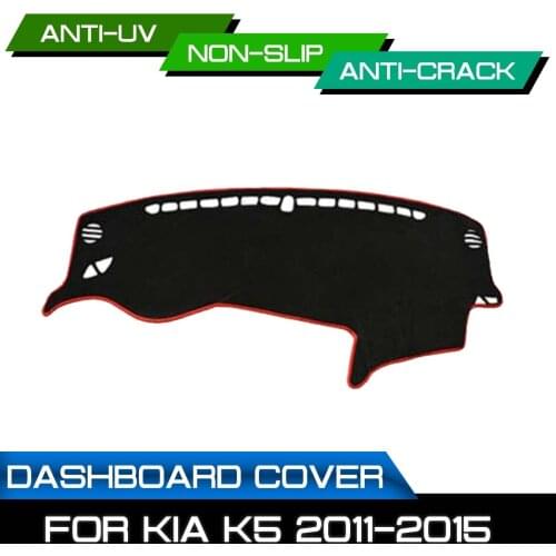 Car Dashboard Mat for KIA K5 2011 2012 2013 2014 2015 Anti-dirty Non-slip Dash Cover Mat UV Protection Shade