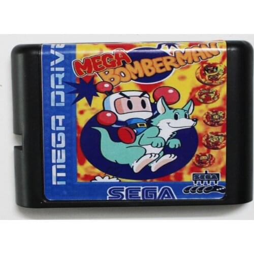 Mega Bomber Man 16 bit MD Game Card For Sega Mega Drive For Genesis