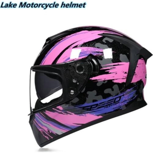 Motorcycle Helmet Full Face with Anti Fog Double Visors different colors DOT approved