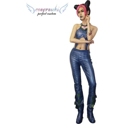 JOJOS BIZARRE ADVENTURE Jolyne Kujo Cosplay Carnaval Costume Halloween Christmas Costume