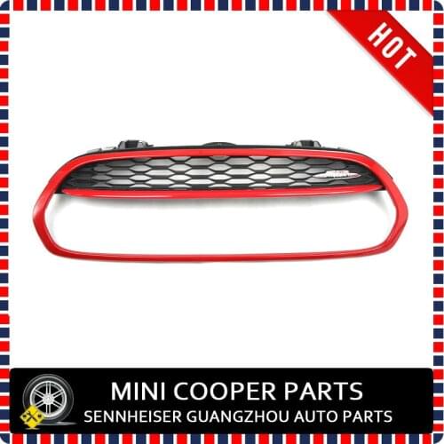 Brand New ABS Plastic UV Protected Mini Ray Style Red Color Front Grille Surround For mini cooper F56 F55 F57 (1Pcs/set)