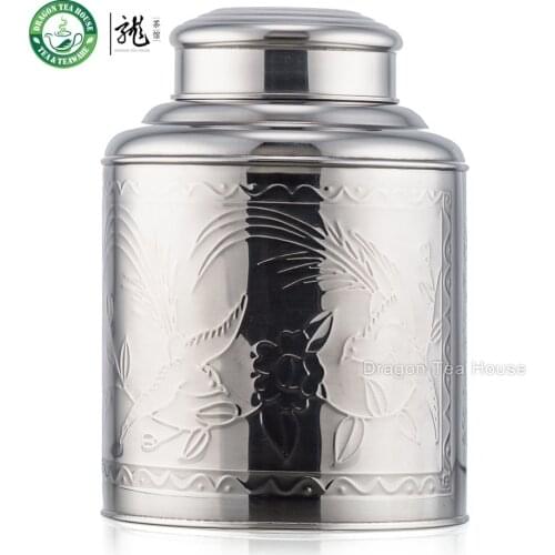 Extra Large Stainless Steel Canister Tea Caddy Container With Double Lid 5000ml