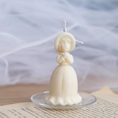 Nordic Wishing Wizard Silicone Candle Mold for DIY Handmade Aromatherapy Candle Plaster Epoxy Resin Figure Statue Mould