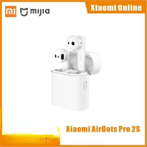 New Xiaomi Airdots Pro 2s Wireless Earphone TWS Mi True Earbuds Air 2s wireless Stereo Control With Mic Handsfree For Smart Home