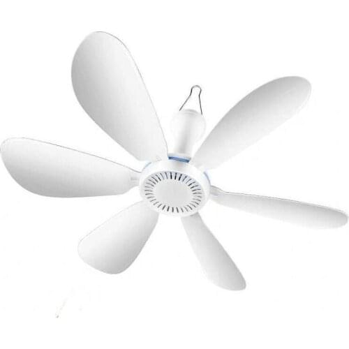 220V 20w Electric fan ceiling fan ABS material 6fan blades Copper motor energy-saving fit 5-10 Square meter 165x70mm