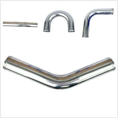 Free shipping Air Intake Aluminum Tube 51/57/63/70/76mm for Connecting Cold Air Intake Hose DIY Tube for Engine Air Flow Tuning