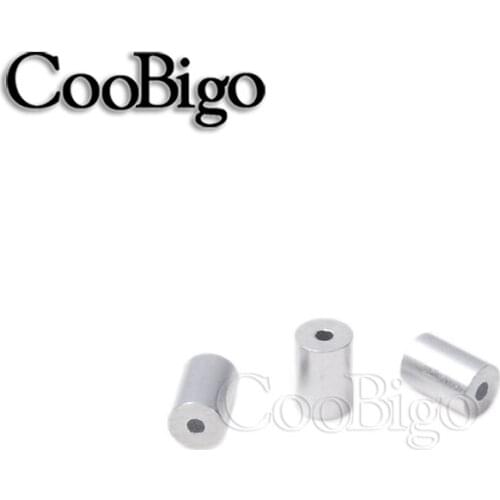 100pcs M1.0~M8.0 Cord Lock Cable Crimps Sleeves Aluminum Cable Stopper Ferrule Stops for Snare Wire Rope Clip Fittings Hardware