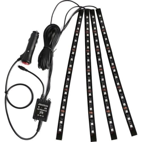 Automotive LED Foot Lamp Atmosphere Lamp 5050-18smd Indoor Atmosphere Lamp Atmosphere Lamp-5050-18 Universal Type 12V 0.78A