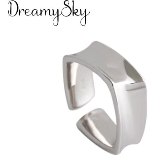 Bohemian Vintage Square Geometric Rings For Women Charm Ring Party Wedding Fashion Jewelry Gifts