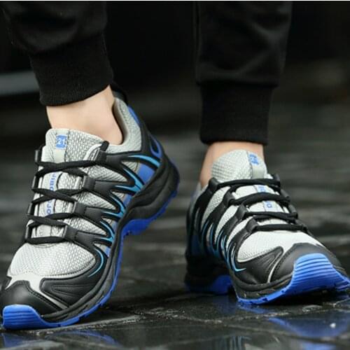 Men Outdoor Mesh Hiking Shoes Mountain Climbing Shoes Anti-Skidding Camping Sports Sneaker Trekking Shoes Speedcross