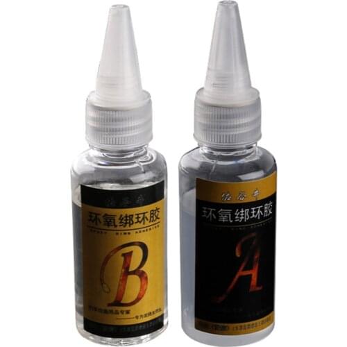 Epoxy Resin Fishing Component Repair Transparent DIY Glue Fishing Tools Repair K U7EF