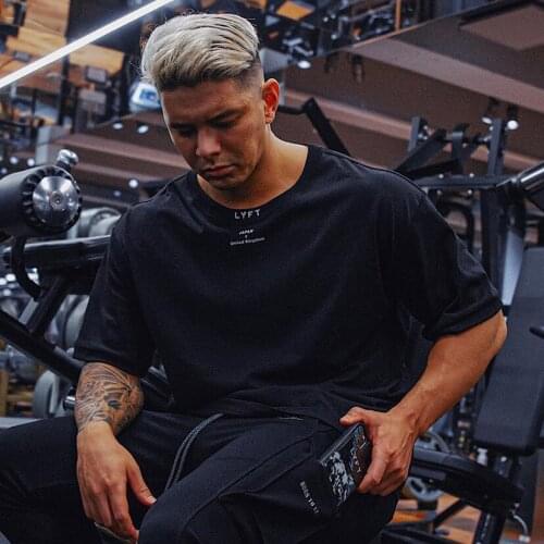 Мужские футболки LYFT fitness China At AliExpress