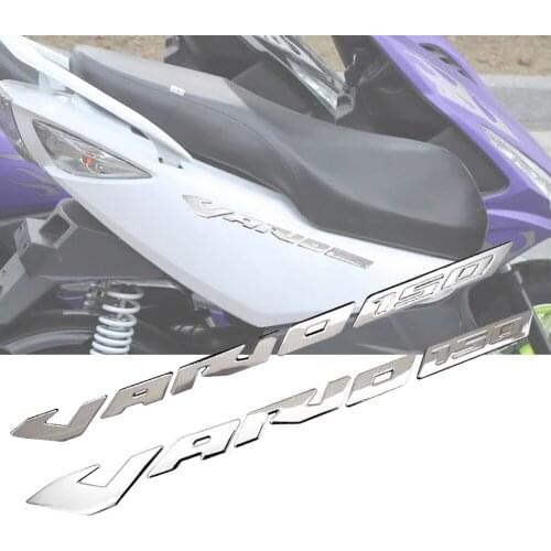 Motorcycle A Pair 3D Emblem Badge Decal Soft PVC Tank Wheel Vario150 Sticker For Honda Vario150 Vario 150