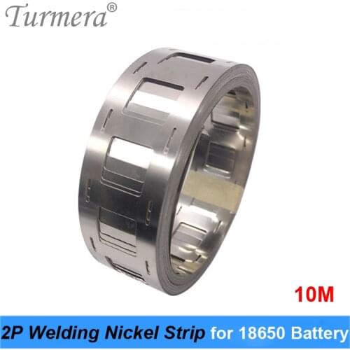 1 Roll 10m 2P 18650 Li-ion Battery Nickel Sheet Plate Nickel Plated Steel Belt Strip Connector spot welding machine Battery