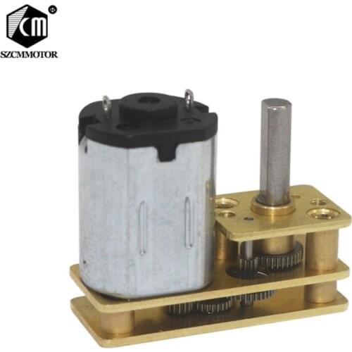 Flip Coupling Vertical D-Type 3mm Shaft 6V Mini Gear Motor For Smart Toy Robotices Electric Fingerprint Lock Micro Geared Motor