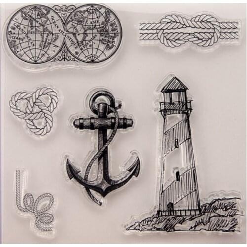 Wholesale Transparent Stamp Silicone Seal Sheet Decor For DIY Scrapbook Craft Card Album May06