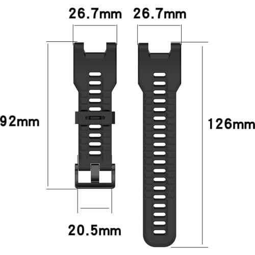 Silicone Strap for Amazfit T-REX Smart Watch Replaceable Accessories Watchband