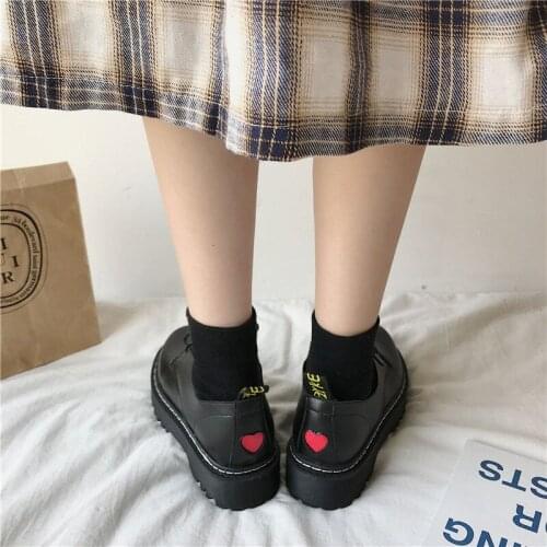 Lolita small leather shoes summer soft platform Japanese Mary Jane womens single shoes lovely round head student doll shoes