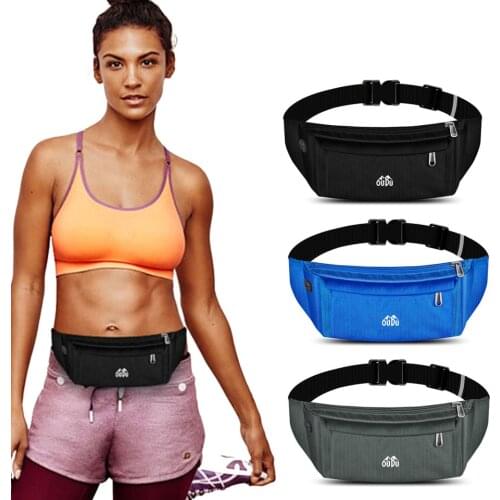 Waterproof Running Waist Packs Running Bag Belt Phone Container Jogging Hiking Belt Gym Fitness Bag Running Accessories