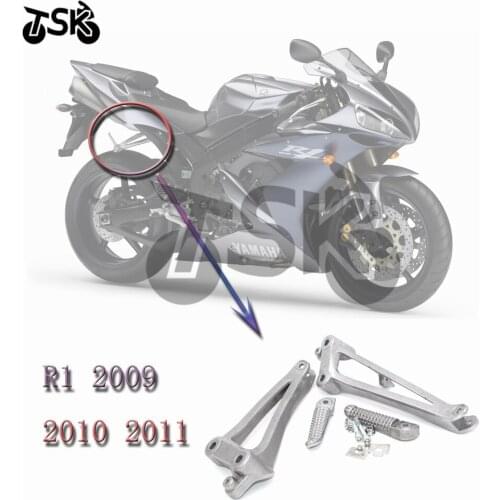 For YAMAHA YZF R1 YZFR1 2009 2011 2010 Rear footrest footpeg Foot Peg Bracket