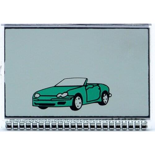 TZ9010 LCD Display for Tomahawk TZ9010 Lcd Remote Controller Two Way Car Alarm System Metal Pin Keychain