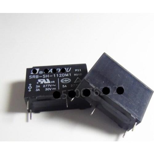 10piece) SRB-SH-112DM1 12VDC 5A 4PINS Power Relay new and original