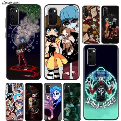 Sally Face Game For Samsung Galaxy A01 A11 A12 A22 A21S A31 A41 A42 A51 A71 A32 A52 A72 A02S Soft Phone Case