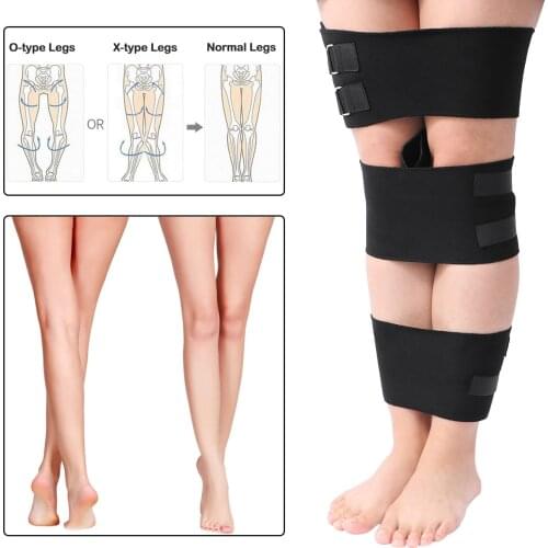 Posture Corrector 3Pcs/Set O/X Legs Correction Braces Bandage Knock knee Bowlegs Orthotic Straightening Thigh Knee Pads Support
