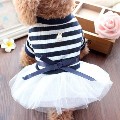 Pet Dog Dress Summer Dog Clothes Cat Chihuahua Yorkie Puppy Clothing Skirt Princess Costumes Poodle Pomeranian Pet Outfit Tutu