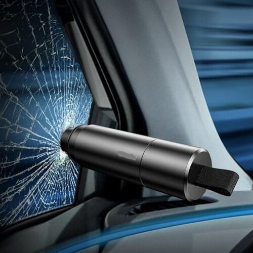 Car Safety Hammer Car Window Glass Breaker Auto Seat Belt Cutter Knife Saving Escape Hammer Car Emergency Tool