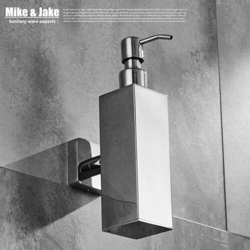 Stainless steel 304 bathroom soap bottle dishes bathroom wall soap holder shelf chorme soap dish bathroom hardware accessories