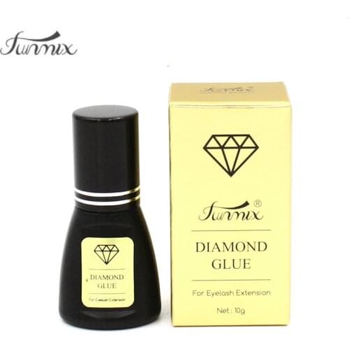 2018 New 1 second Dry diamond glue Nano Profession Eyelash Extension Glue keep 60days Low oder