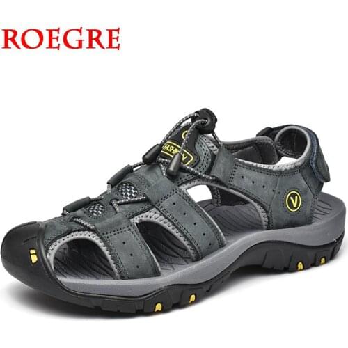 ROEGRE Men's Leather Sneakers