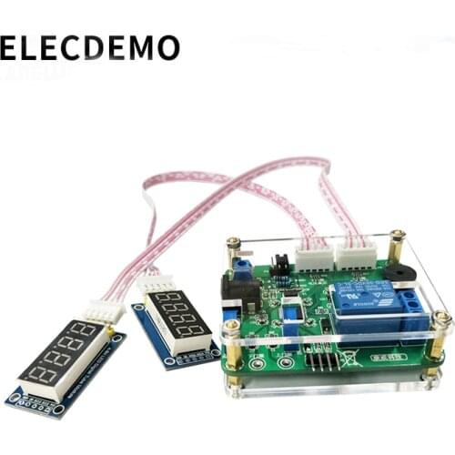 Voltage comparison relay module Upper and lower threshold detection alarm Overvoltage protection Charge and discharge Battery