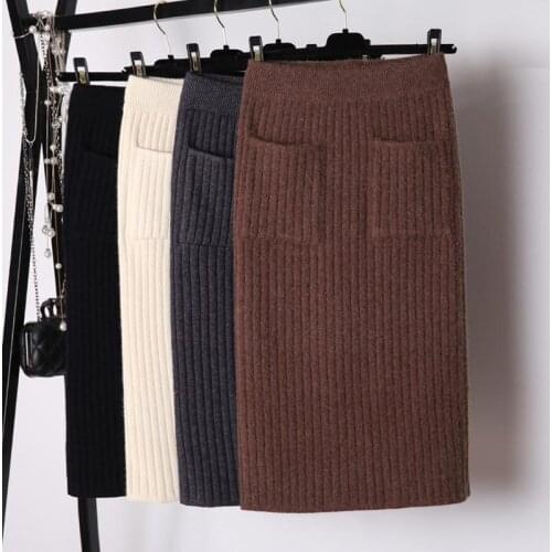 Unimmye Long Pencil Skirts