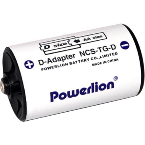 Pack of 1 Battery AA to D Size Converter Holder Switcher Box Plastic