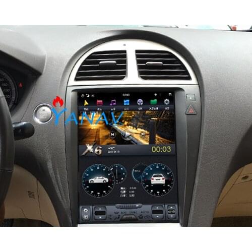 Android Tesla style Vertical Screen for Toyota-Lexus ES240/ES350 2016-2018 GPS Navigation DVD Player Multimedia Stereo Unit