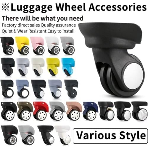 High-quality travel trolley case Replacement ordinary casters wear-resistant silent shock-absorbing swivel casters accessories