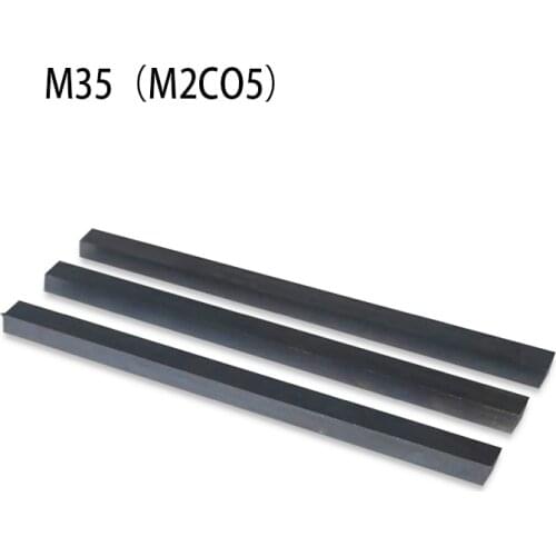 1piece M35(M2CO5) Cobalt-containing Nitriding Knife Blade Steel Exceed Hard Black Steel for Multipurpose Knife Making HRC67-70