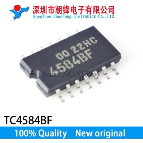 10PCS TC4584BF 4584BF TC4584 SOP14 5.2MM New original