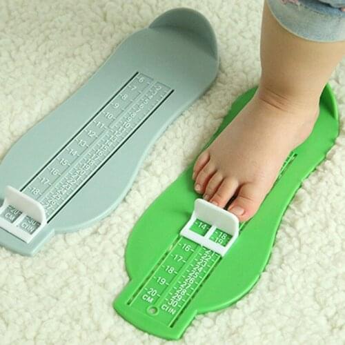 3PCS/Set Baby Foot Length Measuring Growth Chart Home Kids Calculator For Children Measuring Device Ruler Infant Shoes