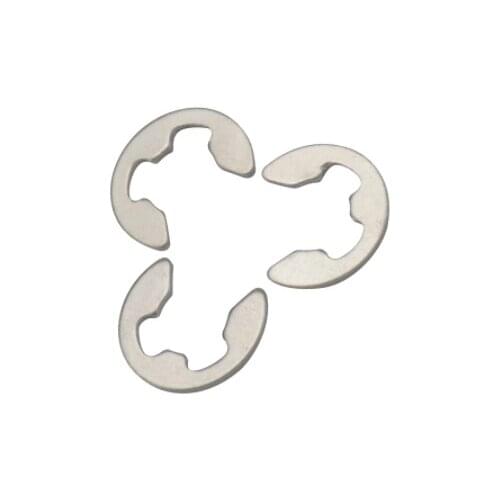 50pcs 100pcs circlip jump ring M1.2/M1.5/M2/M2.5/M3/M4/M5/M6/M7/M8/M10 304 Stainless Steel Retainer E Clip Split Washers