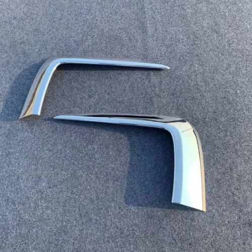 For 2019 2020 Honda Pilot ABS Front Fog Light Lamp Eyebrow Front Foglight Eyelid Cover Protector Exterior Car Styling Accessory