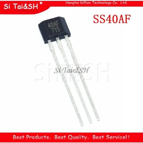 10pcs SS40AF SS41F SS495A SS49E 40AF 41F 495A 49E Ehigh sensitivity Hall sensor