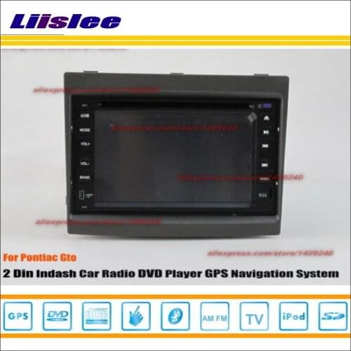 For Pontiac Gto 2004-2007 Radio CD DVD Player & GPS Nav Navi Map Navigation System Double Din Car Audio Installation Set