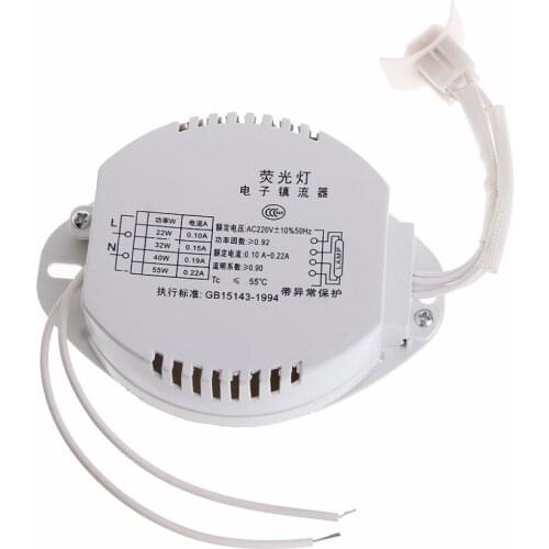 AC 220V Electronic Ballast For Annular Tubes Ballasts Lights Fluorescent Lamp Rectifier 22W-40W