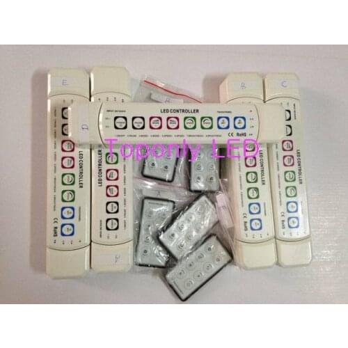 DC12/24V touch interface rgb led controllers matched with rf remote control panel ideal lighting for rgb led normal luminaire