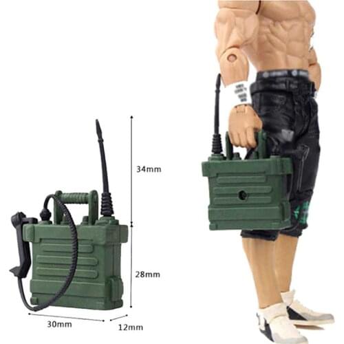 1/6 Scale World War II Communications Radio Communication Equipment Phone for 12" Action Figure Body Doll Accessories